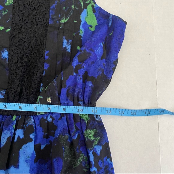 Bar III Black Floral Dress X-Small - Picture 5 of 7